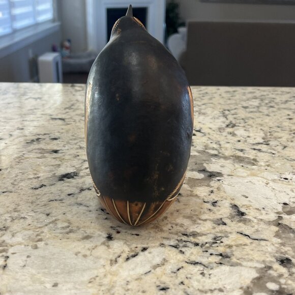 Bertha Medina Bird Gourd Peruvian Signed Hand Carved Folk Art Made in Peru - Picture 9 of 17